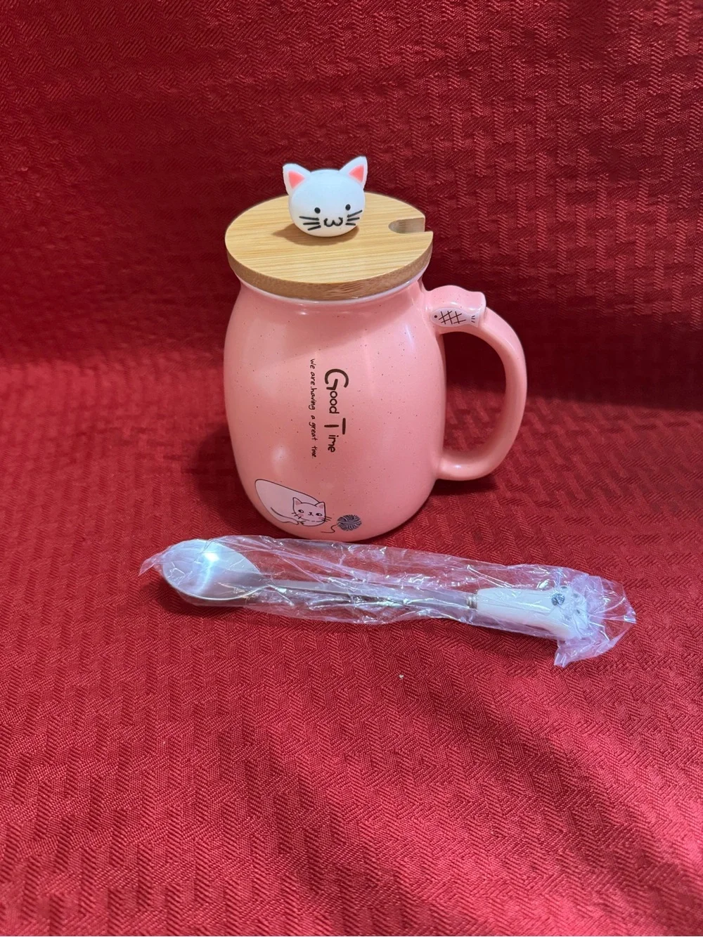 N/A pink ceramic